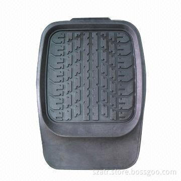 New Style Rubber Car Mat, Measures Front 73 x 54cm and Rear 53 x 51cm